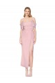 Cheapest Mermaid Cold Shoulder Short Knee Length Chiffon Prom Dress