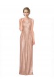Cheapest Draped V-Neck Striking Sheath Floor Length Sequin Prom Dress