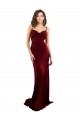 Cheapest Cowl Neck Long Criss Cross Open Back Silky Satin Prom Dress