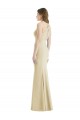 Cheapest Criss Cross Twist Cutout Back Trumpet Prom Dress
