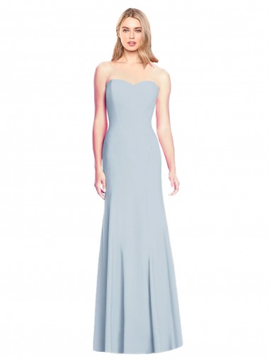 Cheapest Sweetheart Strapless Flared Skirt Maxi Prom Dress