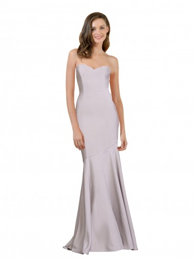 Cheapest Crepe Mermaid Prom Dress with Low Back