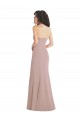 Cheapest Strapless Princess Line Crepe Mermaid Prom Dress