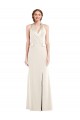 Cheapest Halter Tuxedo Maxi Prom Dress with Front Slit